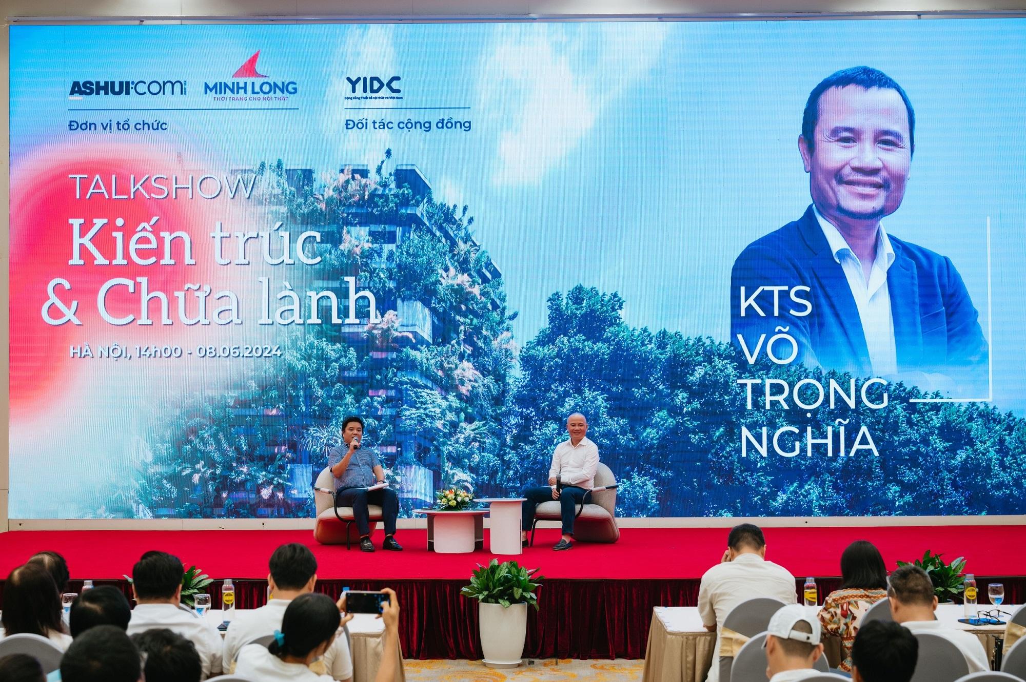EUROTILE GÓP MẶT TẠI TALKSHOW "KIẾN TRÚC & CHỮA LÀNH" CỦA KIẾN TRÚC SƯ VÕ TRỌNG NGHĨA