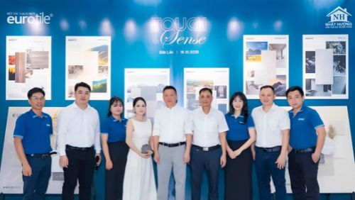 EUROTILE VÀ ĐẠI LÝ NHẤT HƯỚNG: MANG TRẢI NGHIỆM VẬT LIỆU MỚI ĐẾN TÂY NGUYÊN